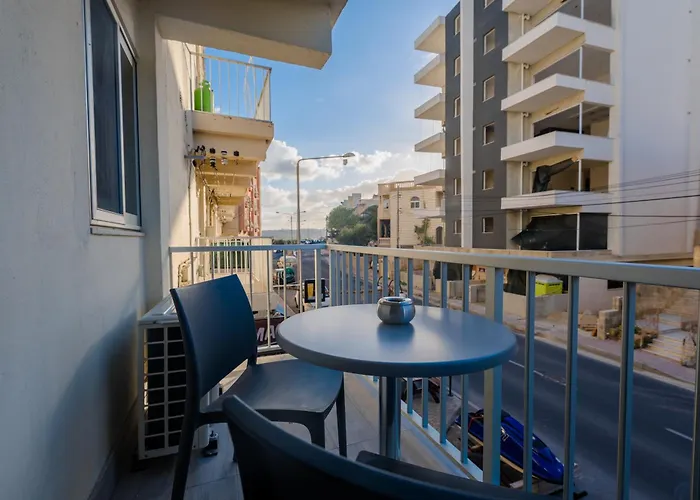 Sh5a - Qawra 2 Bedroom In Prime Location Apartman San Pawl il-Baħar